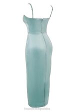 House of CB Sukienka maxi Jadeitowa Costanza Elegancja na Co Dzień - Image 5