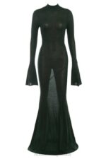 House of CB Sukienka maxi Sancha Forest Zielona Moda Damska - Image 3
