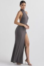 House of CB Suknia Juliette w cieniu na szyi wesela elegancka i stylowa - Image 12