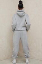 House of CB Szare Joggingi z Szczotkowanym Tyłem Komfort i Styl - Image 13