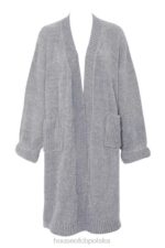 House of CB Szary Celine Kardigan Luźny Stylowy i Modny - Image 11
