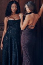 House of CB Top wiązany na szyi kolor kakao stylowy i elegancki - Image 11