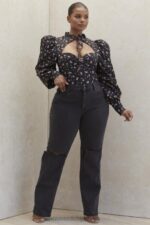House of CB Vintage Dżinsy Tate Carbon Stylowe i Modne - Image 10