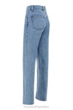 House of CB Vintage Jeansy Yara Wysoki Stan Niebieskie Must Have - Image 3