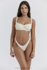 House of CB Waniliowa bikini z fiszbinami Lourdes na lato - Image 9