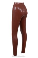 House of CB Wysokie Legginsy Lia Kakao Stylowe i Wygodne - Image 11