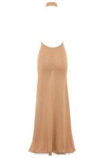 House of CB Złota Sukienka Maxi Selia Dzianina Trendy Elegancka - Image 10